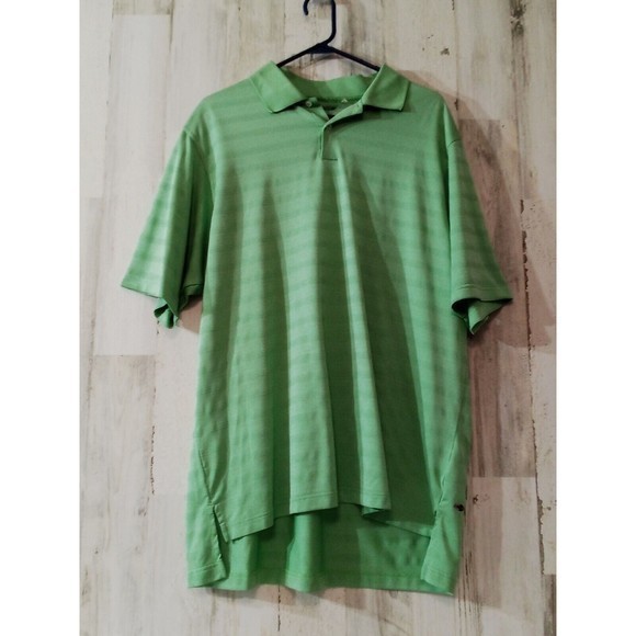 Adidas Men's Mint Green Polo Ribbed  No Size Measurements In  Pics Measures XL - Picture 4 of 15